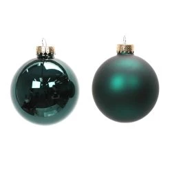 Hot Sale ⌛ 6ct. 3.1" Dark Green Glass Ball Ornaments by Ashland® 🥰 -Ashland Sales 10701619 2
