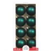Cheap ⌛ 8ct. 2.5" Matte Dark Green Glass Ball Ornaments by Ashland® 🔥 -Ashland Sales 10701620 1