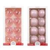 Brand new 👏 Assorted 8ct. 2.5" Light Pink Glass Ball Ornaments by Ashland® 💯 -Ashland Sales 10701624 1