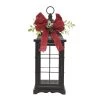 Budget 👏 15" Black Lantern with Red Bow by Ashland® ⭐ -Ashland Sales 10701722 1