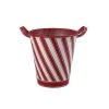 Promo 👏 12.5" Small Red Stripe Galvanize Bucket by Ashland® ⌛ 2 Promo 👏 12.5" Small Red Stripe Galvanize Bucket by Ashland® ⌛ -Ashland Sales 10701817 1