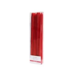 Deals 💯 10" Smooth Red Taper Candles by Ashland®, 4ct. 🎉 -Ashland Sales 10701830 4