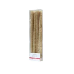 Cheapest 🛒 10" Textured Gold Taper Candles by Ashland®, 4ct. 🔥 -Ashland Sales 10701833 4