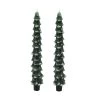 Budget ✨ Green Tree Taper Candles by Ashland®, 2ct. 🥰 -Ashland Sales 10701837 1