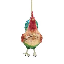 Deals 💯 Glass Rooster Ornament by Ashland® 🤩 -Ashland Sales 10701849 2