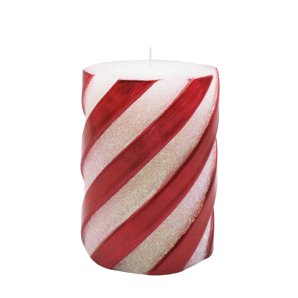 Buy 🥰 3" x 4" Peppermint Pillar Candle by Ashland® 🌟 3 Buy 🥰 3" x 4" Peppermint Pillar Candle by Ashland® 🌟