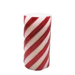 Best deal ✨ 3" x 6" Peppermint Pillar Candle by Ashland® 🎉