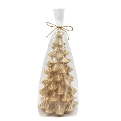 Deals ⌛ 5" x 10" Gold 🎄 Christmas Tree Candle by Ashland® 🎁 -Ashland Sales 10701954 3