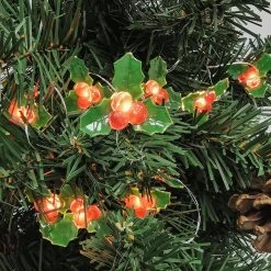 Flash Sale 🎁 18ct. Holly Berries & Leaves LED Crafting Lights by Ashland® 🥰 -Ashland Sales 10701966 3