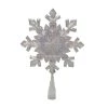 Hot Sale ✔️ 12.5" Iridescent Snowflake Lighted Tree Topper by Ashland® 😀 -Ashland Sales 10701975 1