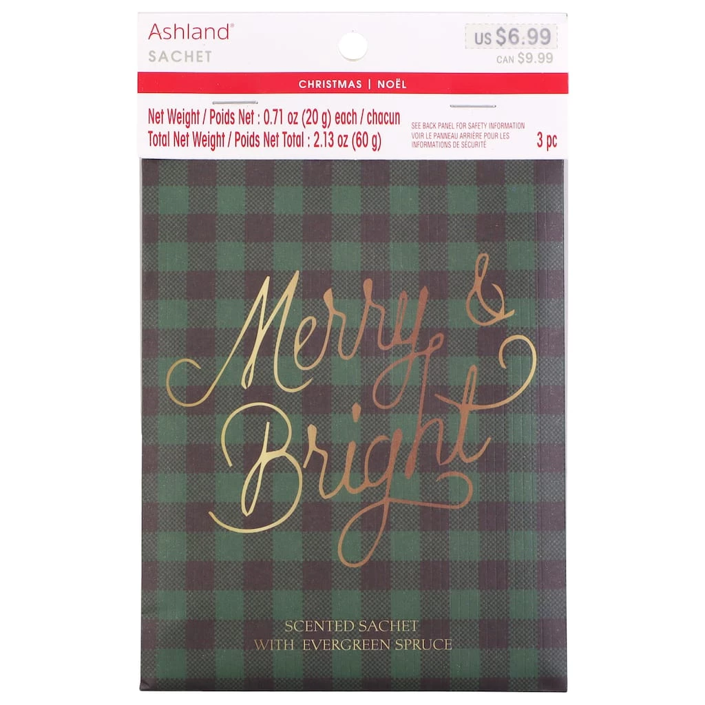 Budget 😉 Evergreen Spruce Scented Sachets, 3ct. by Ashland® 🛒 3 Budget 😉 Evergreen Spruce Scented Sachets, 3ct. by Ashland® 🛒