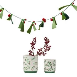 Flash Sale 🎉 7" Large Holly Berry Ceramic Pot by Ashland® ✨ -Ashland Sales 10702358 2