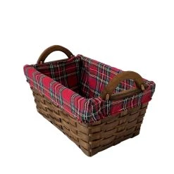 Brand new 🛒 Small Chipwood Basket with Liner by Ashland® ✨ -Ashland Sales 10702372 2