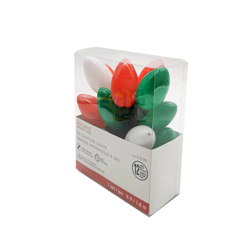 Promo ⌛ 12ct. LED Red, Green & White Bulb Crafting Lights by Ashland® 👏 5 Promo ⌛ 12ct. LED Red, Green & White Bulb Crafting Lights by Ashland® 👏 - Image 3