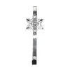 Promo 😍 15'' Silver Snowflake Wreath Hanger by Ashland® ⌛ -Ashland Sales 10702865 1