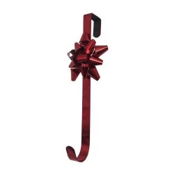 Hot Sale ✔️ 15'' Metallic Red Bow Wreath Hanger by Ashland® 🛒 -Ashland Sales 10702866 2