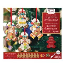 Cheap 🌟 Gingerbread Ornament Activity Kit by Michaels 🧨