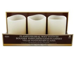 Best Sale 😀 Flameless Real Wax Votives, Vanilla by Ashland 😉