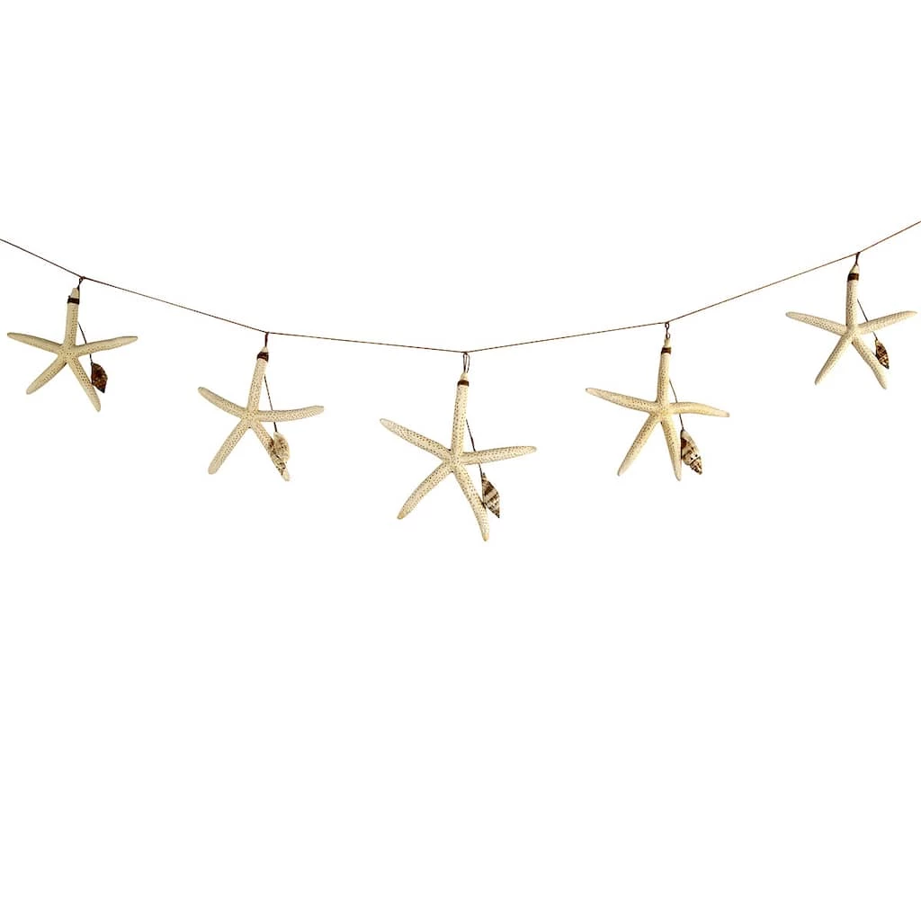 Best reviews of ⭐ 6 Pack: Starfish & Shells Garland by Ashland® ❤️ 5 Best reviews of ⭐ 6 Pack: Starfish & Shells Garland by Ashland® ❤️ - Image 3