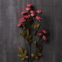 Brand new 👏 12 Pack: Floral Essentials Antique Red Heart Rose Spray by Ashland® 🥰 -Ashland Sales MP240154 22