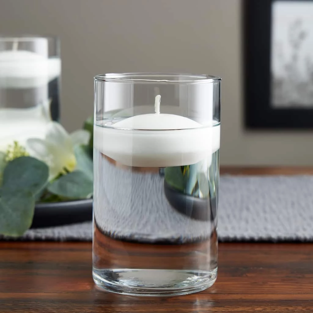 Promo ❤️ 12 Pack: 6" Cylinder Glass Candle Holder by Ashland® 👍 4 Promo ❤️ 12 Pack: 6" Cylinder Glass Candle Holder by Ashland® 👍 - Image 2
