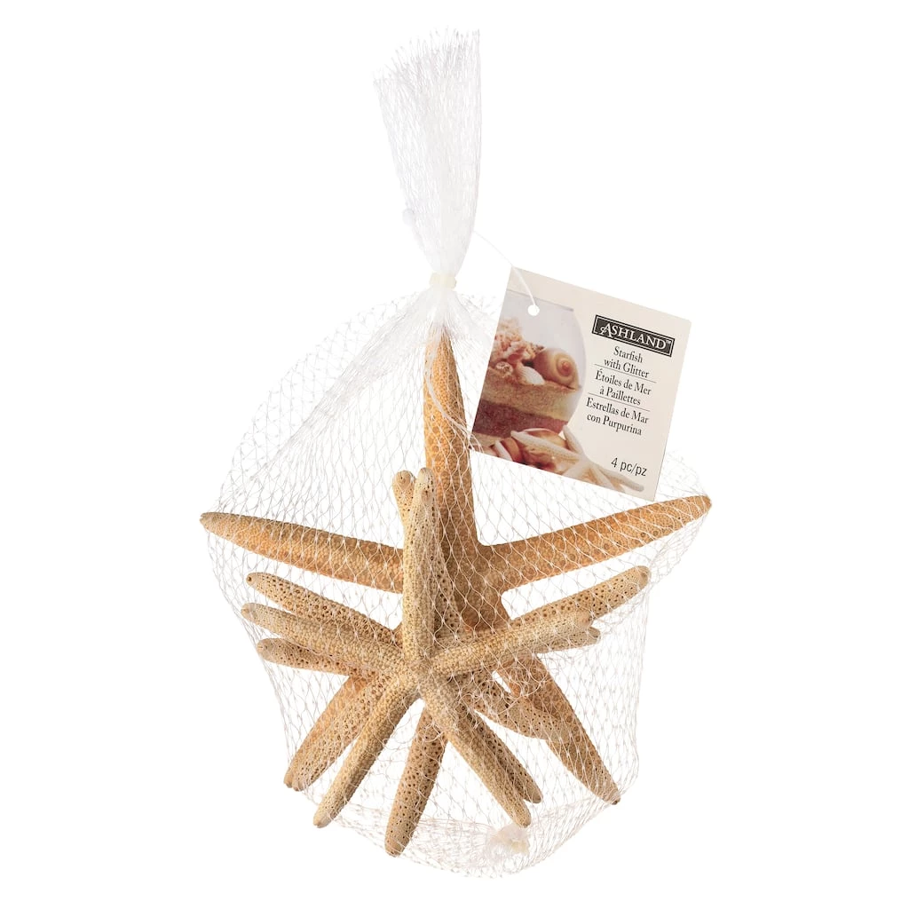 Best deal π 6 Packs: 4 ct. (24 total) White Glitter Starfish by Ashland® π 5 Best deal π 6 Packs: 4 ct. (24 total) White Glitter Starfish by Ashland® π - Image 3