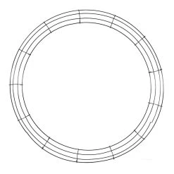 Brand new ⌛ 8 Pack: 24" Wire Wreath Frame by Ashland® ✔️