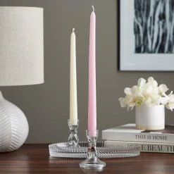 Deals 🌟 48 Pack: 12" Pink Taper Candle by Ashland® 😉 -Ashland Sales MP316117 20