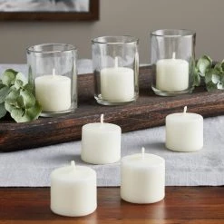Outlet ⌛ 12 Packs: 24 ct. (288 total) Basic Elements™ Ivory Votive Candles by Ashland® 🎁 -Ashland Sales MP317959 20