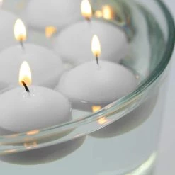 Hot Sale 👏 12 Packs: 40 ct. (240 total) Basic Elements™ White Floating Candles Value Pack by Ashland® ✔️ -Ashland Sales MP317961 3