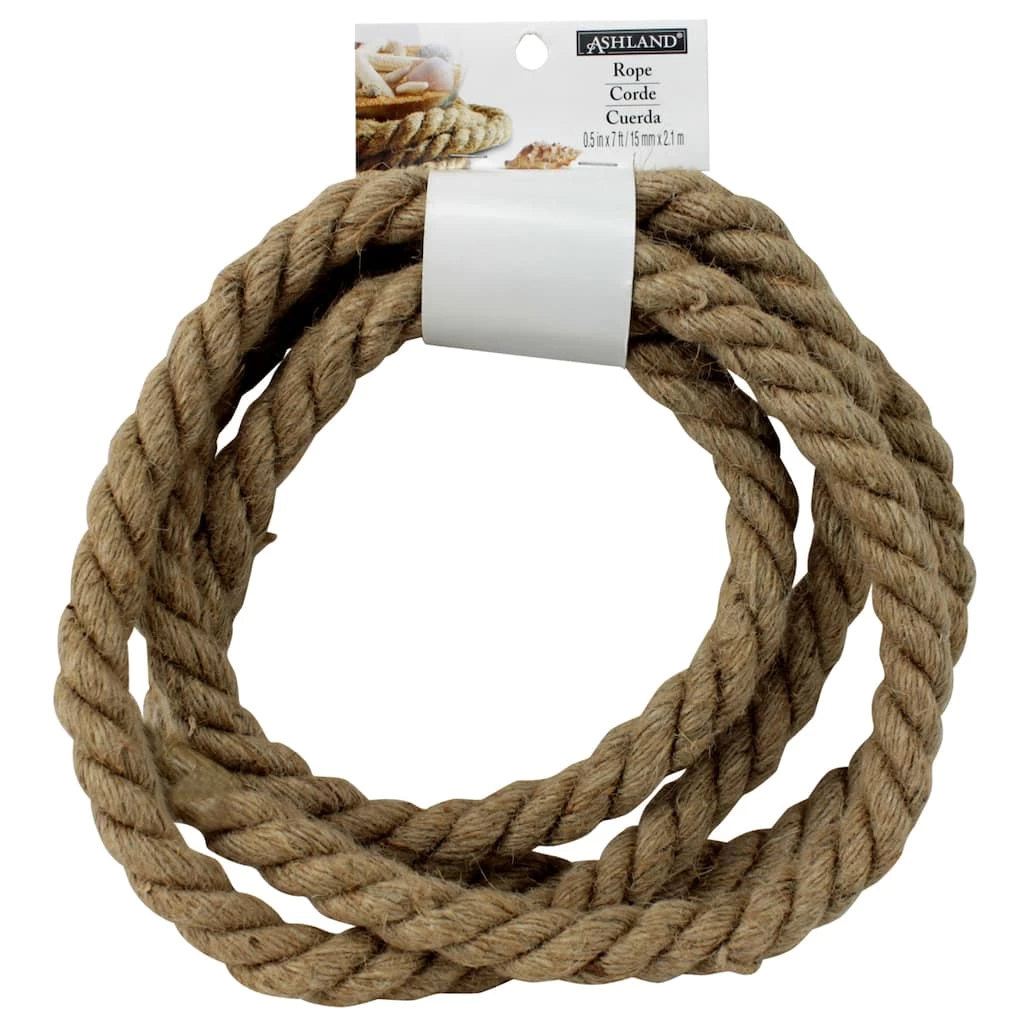 Best reviews of π 12 Pack: 7ft. Natural Jute Rope by Ashland™ π 3 Best reviews of π 12 Pack: 7ft. Natural Jute Rope by Ashland™ π