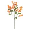 Hot Sale 💯 12 Pack: Orange Double Ruffle Baby's Breath Spray by Ashland® 🎁 -Ashland Sales MP368578 1