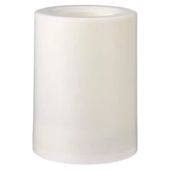 Coupon 🧨 12 Pack: 3" x 4" White LED Outdoor Pillar Candle by Ashland® 🎉 -Ashland Sales MP466492 31