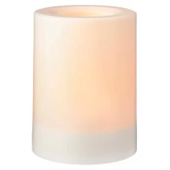 Coupon 🧨 12 Pack: 3" x 4" White LED Outdoor Pillar Candle by Ashland® 🎉 -Ashland Sales MP466492 32