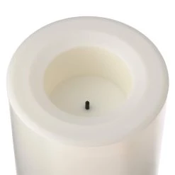 Coupon 🧨 12 Pack: 3" x 4" White LED Outdoor Pillar Candle by Ashland® 🎉 -Ashland Sales MP466492 33