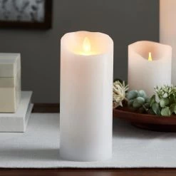 Flash Sale 👏 8 Pack: iFlicker 3" x 7" Ivory LED Pillar Candle by Ashland® 😀 -Ashland Sales MP470064 20