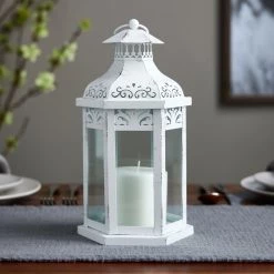 Best reviews of 🔥 6 Pack: 10.5" White Metal Lantern by Ashland® 🔥 -Ashland Sales MP470371 20