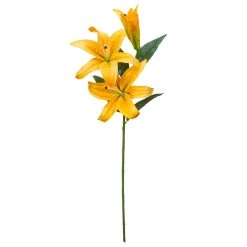Cheap 🧨 12 Pack: Yellow Casablanca Lily Stem by Ashland® ⭐