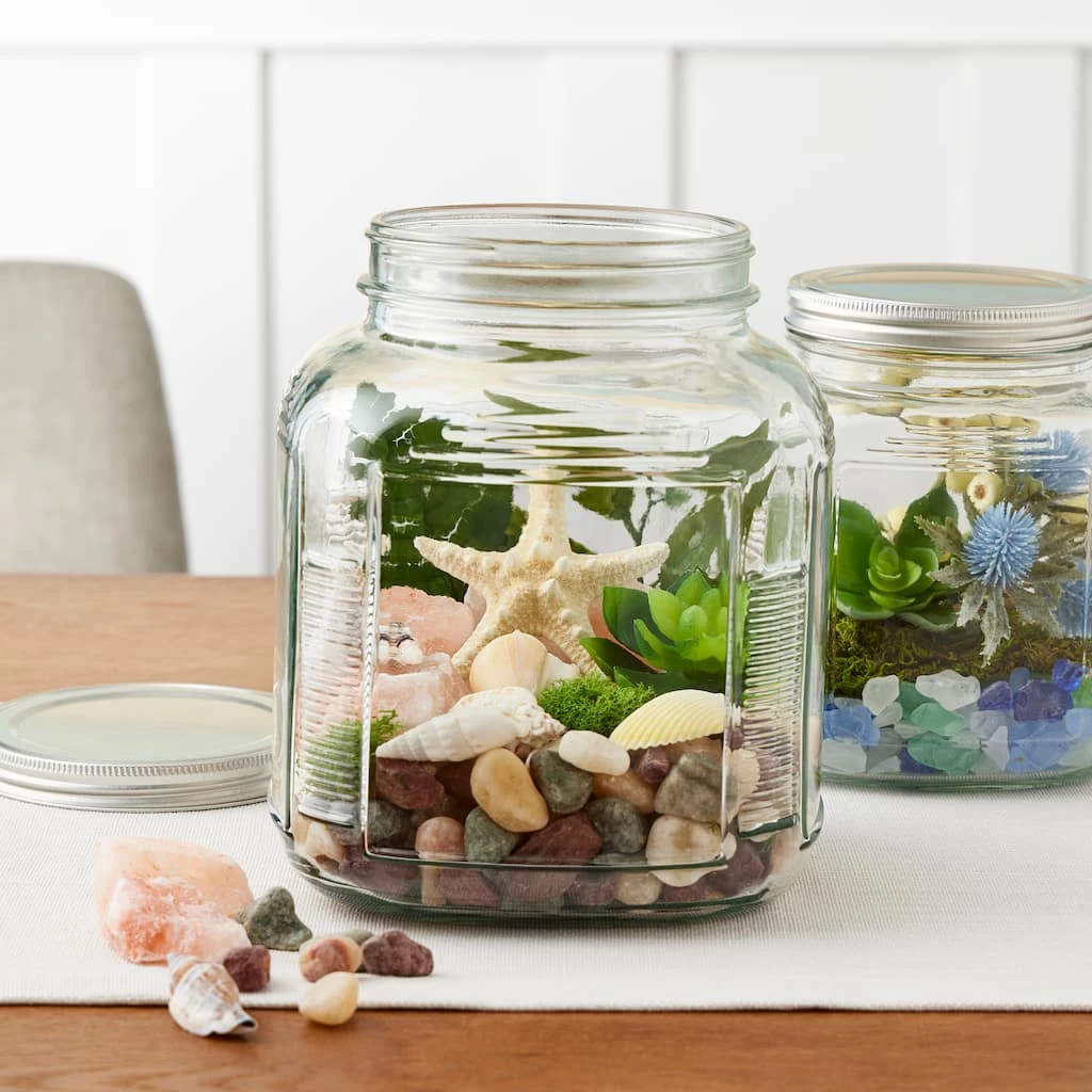 Budget 😀 12 Pack: Large Square Cracker Jar By Ashland® 👏 4 Budget 😀 12 Pack: Large Square Cracker Jar By Ashland® 👏 - Image 2