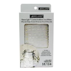 Promo 🎉 12 Pack: Shimmer Lights™ White LED String Lights by Ashland® ✔️ -Ashland Sales MP513603 4