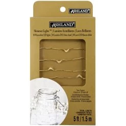 Deals 🧨 12 Pack: Shimmer Lights™ Gold LED String Lights by Ashland® 🧨 7 Deals 🧨 12 Pack: Shimmer Lights™ Gold LED String Lights by Ashland® 🧨 -Ashland Sales MP513604 4