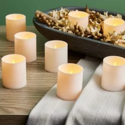 Brand new 😀 12 Packs: 12 ct. (144 total) Basic Elements™ White LED Votives by Ashland® 🔔 -Ashland Sales MP519784 20