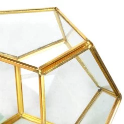 Buy 🧨 12 Pack: 5.5" Gold Octagon Glass Terrarium By Ashland™ ⌛ -Ashland Sales MP555877 2