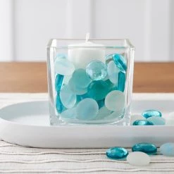 Cheap ✨ 12 Pack: Dreamy Aqua Glass Gems By Ashland™ 💯 -Ashland Sales MP556554 20