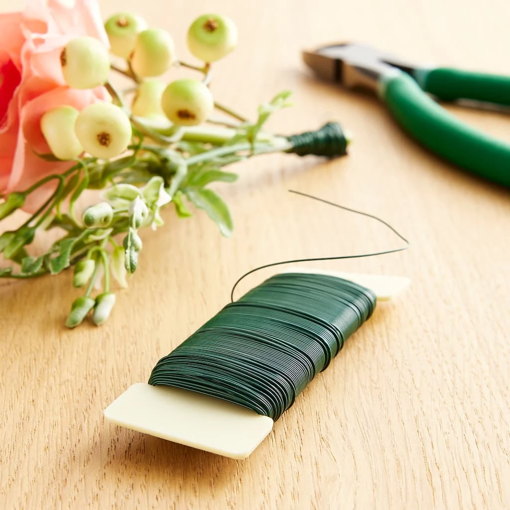 Brand new 🎁 12 Pack: 22 Gauge Green Aluminum Florist Wire by Ashland® ❤️ 4 Brand new 🎁 12 Pack: 22 Gauge Green Aluminum Florist Wire by Ashland® ❤️ - Image 2