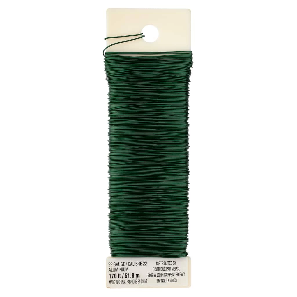 Brand new 🎁 12 Pack: 22 Gauge Green Aluminum Florist Wire by Ashland® ❤️ 3 Brand new 🎁 12 Pack: 22 Gauge Green Aluminum Florist Wire by Ashland® ❤️