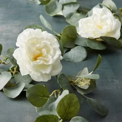 Outlet 🤩 12 Pack: 6ft. Rose & Eucalyptus Garland by Ashland® 😉 -Ashland Sales MP626975 20