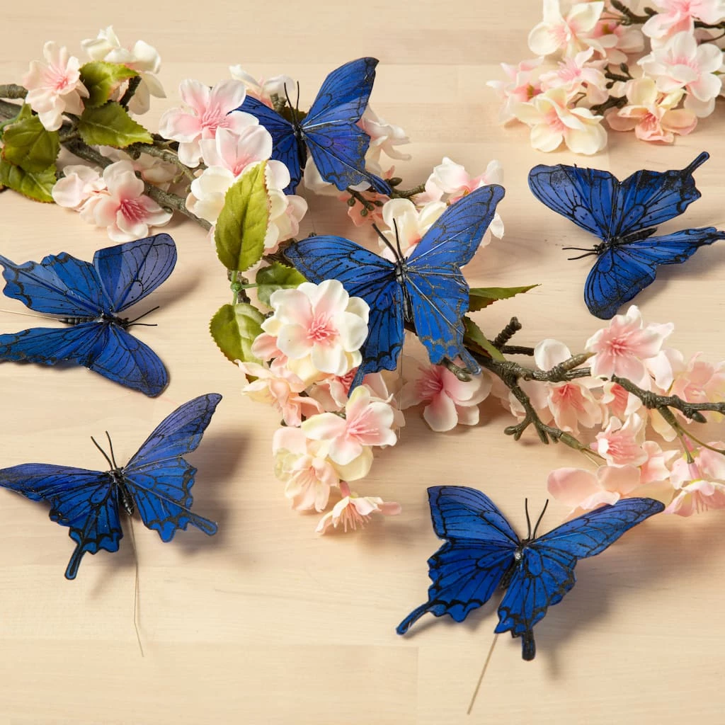 Best Pirce β 8 Packs: 6 ct. (48 total) Blue Feather Butterflies by Ashland® π 6 Best Pirce β 8 Packs: 6 ct. (48 total) Blue Feather Butterflies by Ashland® π - Image 4