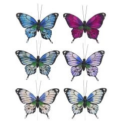 Best reviews of 🎁 8 Packs: 6 ct. (48 total) 10.2" Assorted Brights Feather Butterflies by Ashland® ✨