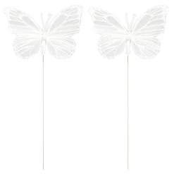 Best Pirce 🥰 8 Packs: 5ct. (40 total) 8.6" White Feather Butterflies by Ashland® ✔️